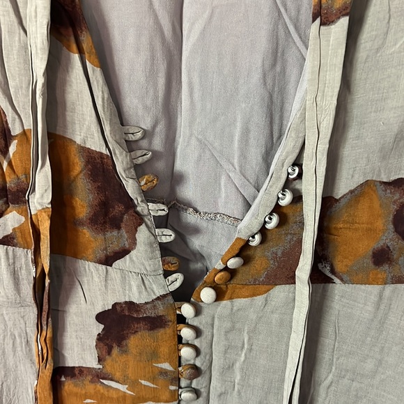 Floral long sleeve mini dress - Picture 2 of 4